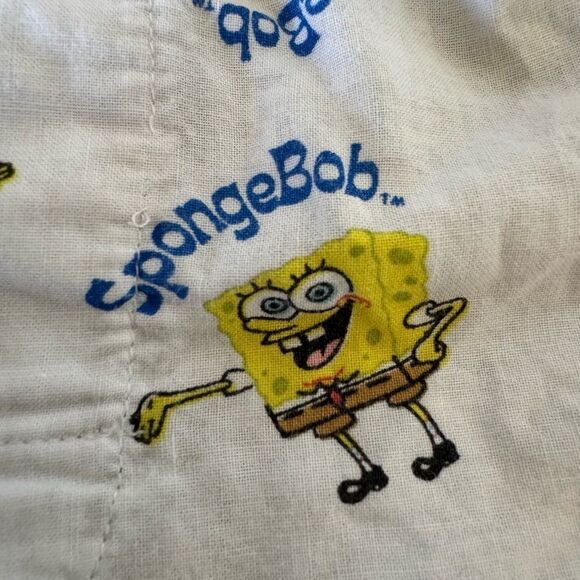SpongeBob SquarePants White Shorts boxer cotton boys 4-5 year - Picture 4 of 4